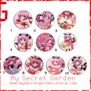 Tokyo Mew Mew ( Mew Mew Power ) 東京ミュウミュウ Ichigo Momomiya Anime Pinback Button Badge Set 1a or 1b ( or Hair Ties / 4.4 cm Badge / Magnet / Keychain Set )